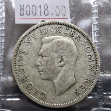 United Kingdom 1940 George VI Half Crown Coin